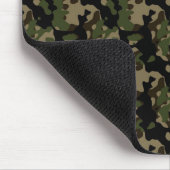 Groene leger camouflagepatroon muismat (Hoek)