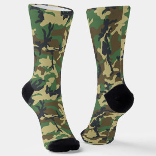 Groene Leger Marine Camouflage Patroon Camping Sokken