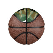 Groene legercamouflage, aangepaste naam mini baske basketbal (Rechts)
