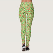 Groene Leggings voor wortelen - paaskinderen (Achterkant)