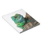 Groene leguaan notitieblok (Schuin)