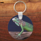 Groene leguaan sleutelhanger (Voorkant)
