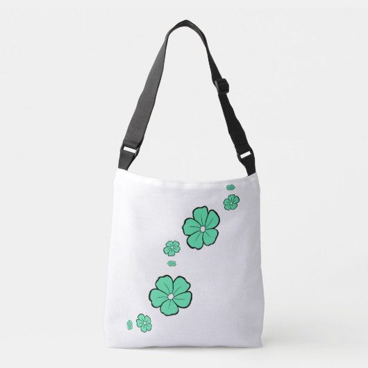Groene lentevloeren Tas (Voorkant)