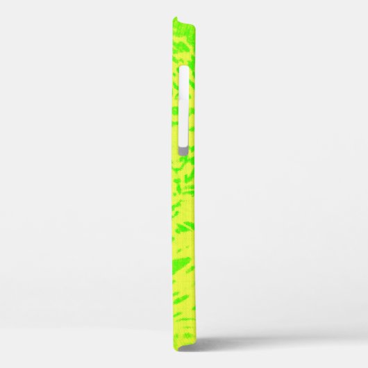 Groene leopard Portrait  iPhone Case (Achterkant / Links)