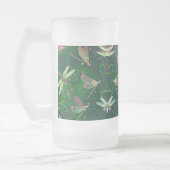 Groene libellen Bevroren Mok (Links)