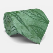 Groene Libellen Libellenliefhebbers Stropdas (Opgerold)