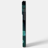 Groene lichtgevende libel vlucht Case-Mate iPhone case (Achterkant / Links)