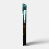 Groene lichtgevende libelvlucht Case-Mate iPhone case (Achterkant / Links)