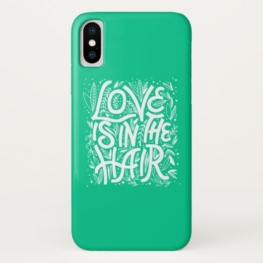 Groene liefde zit in de lucht Case-Mate iPhone case (Achterkant)
