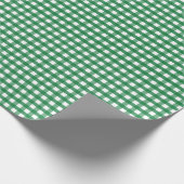 Groene lijn Kerstmis Cadeaupapier (Hoek)