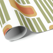 Groene lijnen en dozen cadeaupapier (Rol Hoek)