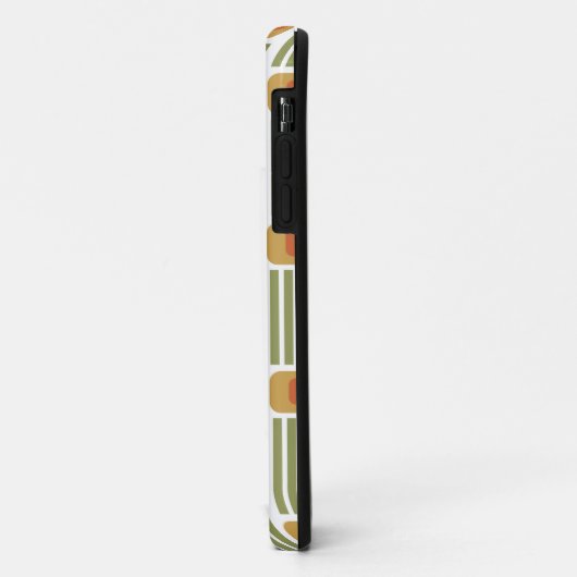 Groene lijnen en dozen Case-Mate iPhone case (Achterkant/links)