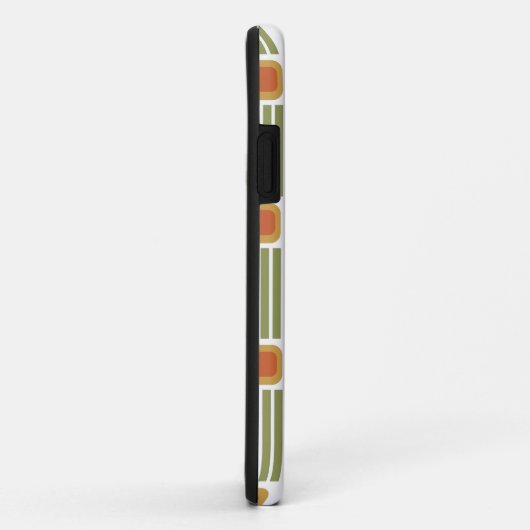Groene lijnen en dozen Case-Mate iPhone case (Achterkant/rechts)