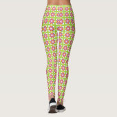 groene limoen leggings (Achterkant)