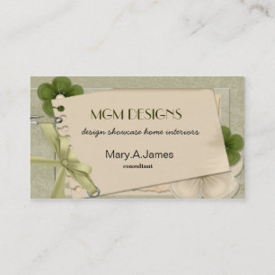  groene limoen visitekaartje