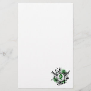 Groene lint en ringweg briefpapier