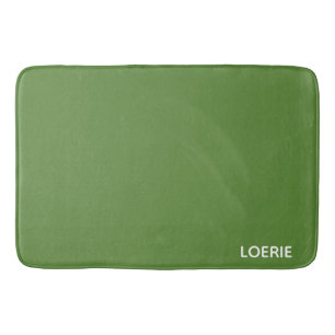 Groene Loerie-kleurnaam Badmat
