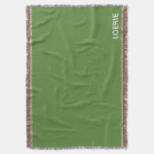 Groene Loerie-kleurnaam Deken (Voorkant Verticaal)