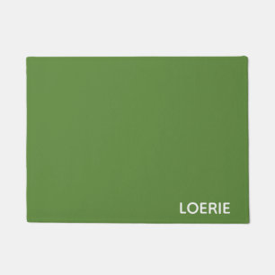Groene Loerie-kleurnaam Deurmat
