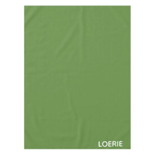Groene Loerie-kleurnaam Tafelkleed