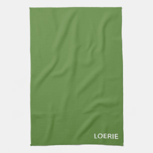 Groene Loerie-kleurnaam Theedoek