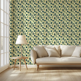 Groene Loft Escape | Luxe Botanische Airbnb Muur Behang