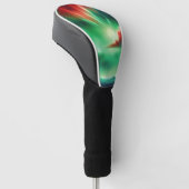 groene lucht golfheadcover (Schuin)