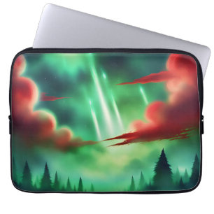 groene lucht laptop sleeve