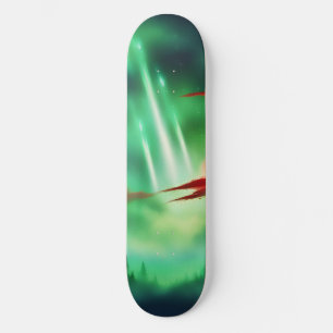 groene lucht skateboard
