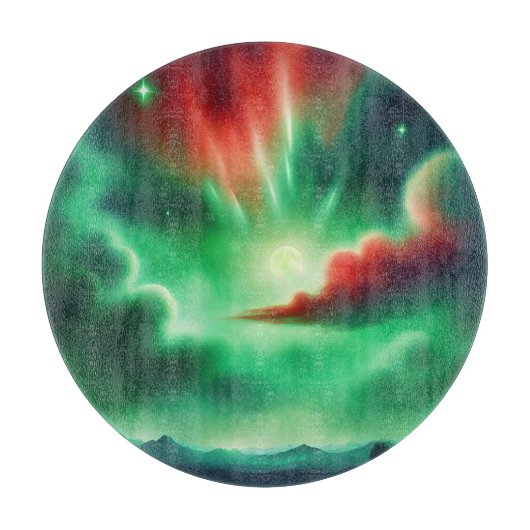 groene lucht snijplank (Voorkant)