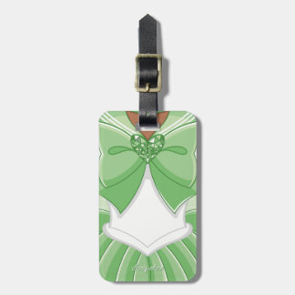 Groene Magische Meisje II Bagagelabel