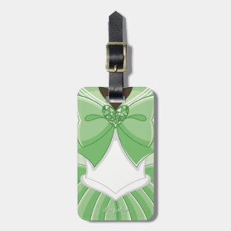 Groene Magische Meisje III Bagagelabel