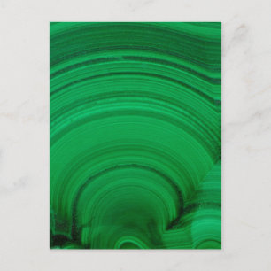 Groene Malachiet Close-Up Briefkaart