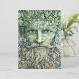 Groene Man Beltane Kaart