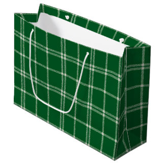 Groene maretak plaid groot cadeauzakje