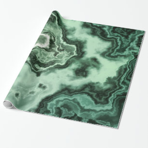Groene Marmer 1 Cadeaupapier