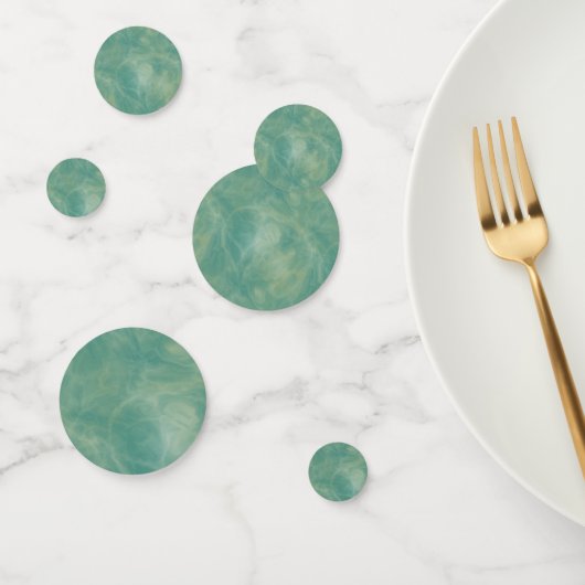 groene marmer abstract confetti (Groep)