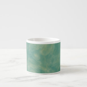 groene marmer abstract espresso kop