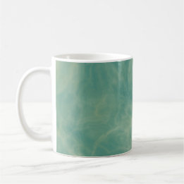 groene marmer abstract koffiemok