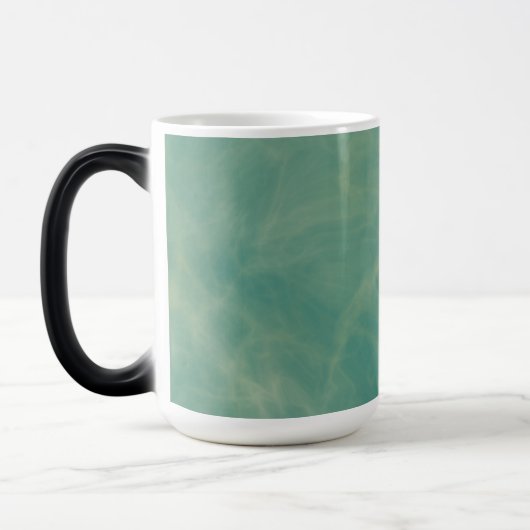groene marmer abstract magische mok (Links)