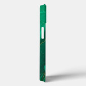 Groene marmer Case-Mate iPhone case (Achterkant / Rechts)
