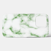 Groene Marmer Kijk iPhone Case (Achterkant (horizontaal))
