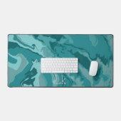Groene marmer kleur  bureaumat (Keyboard & Muis)