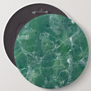 Groene marmer ronde button 6,0 cm