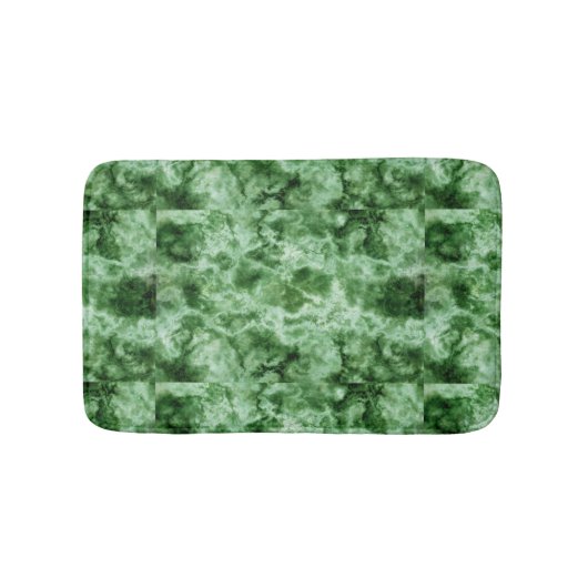 Groene marmertextuur badmat (Voorkant)