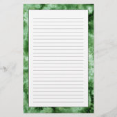 Groene marmertextuur briefpapier (Voorkant)