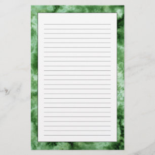 Groene marmertextuur briefpapier