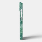 Groene marmertextuur Case-Mate iPhone case (Achterkant / Links)