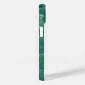 Groene marmertextuur Case-Mate iPhone case (Achterkant / Rechts)