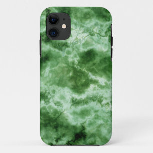Groene marmertextuur iPhone 11 hoesje